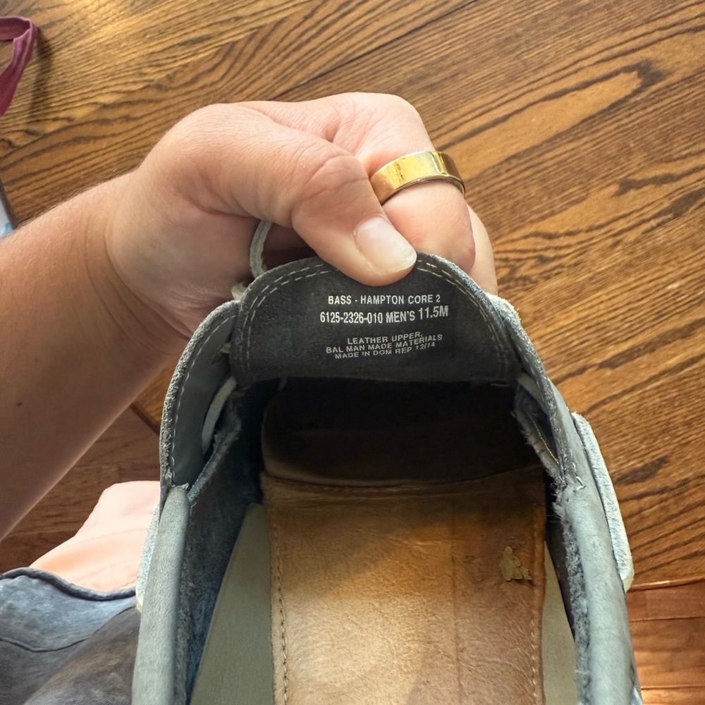 GH Bass & Co Leather Shoe - Picture 5 of 6